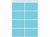 ETIKET HERMA 3693 25X40MM 40ST BLAUW artikel afbeelding