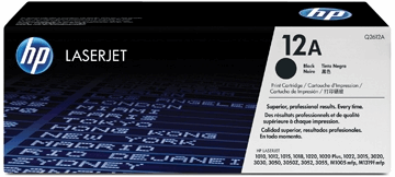 TONERCARTRIDGE HP 12A Q2612A 2K ZWART artikel afbeelding