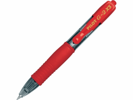 Pilot Gelpen G2 Pixie 0,4 mm, rood