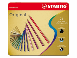 Kleurpotloden STABILO 8774 Original Arty assorti blik à 24 stuks
