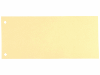 Staples Scheidingsstrook 105 x 240 mm, beige (pak 100 stuks) artikel afbeelding