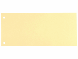 Staples Scheidingsstrook 105 x 240 mm, beige (pak 100 stuks)