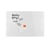 Designbord van glas, magnetisch b x h = 1500x1000 mm kleur intensief rood