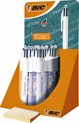 BALPEN BIC 4 KLEUREN MESSAGE artikel afbeelding