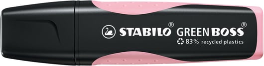 Markeerstift STABILO Green Boss poeder roze artikel afbeelding