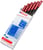 Fineliner edding 1200 072 fijn metallic rood