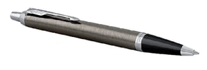 Parker IM Intens Donkere Espresso Balpen, Kliksysteem, Blauw