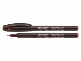 Fineliner Schneider 967 0.4mm rood