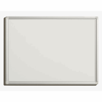 Whiteboard Economy plaatstaal, gelakt (Bordhoogte: 450 mm; Breedte: 600 mm; Framedikte: 8 mm; Gewicht: 3.1 kg; Hoogte: 450 mm)