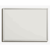 Economy whiteboard plaatstaal, magneethoudend, beschrijfbaar en droog uitwisbaar h x b = 450x600 mm