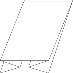 PE-krimpfolie voor industriële pallets 1300 x 1100 mm – dikte 125 µm, b x d x h = 1300 x 1100 x 2000 mm, laadvlakhoogte 1500 mm, vanaf 50 stuks