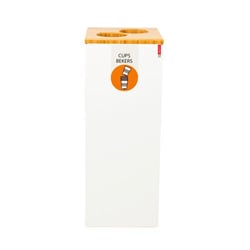 Bekerverzamelaar Lune Paxa 34 l wit