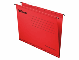 Hangmap Esselte Classic A4 V-bodem 345x240mm rood