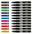 Textielstiften Jovi set à 12 kleuren