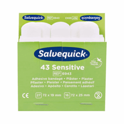 Navulling voor SALVEQUICK 6 VE pleisterstrips, vlies, elk 43 stuks VE à 6 stuks artikel afbeelding