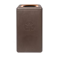 Circulaire Afvalbak BrickBin gerecycled koffiedik 65 ltr