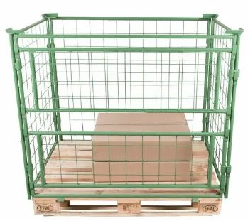 Palletframe van gaaswand