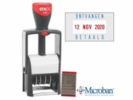 Colop Woorddatumstempel voor intensief gebruik Classic 2160RL - Nederlands