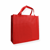 Non Woven draagtas 400x350mm, kleur rood artikel afbeelding