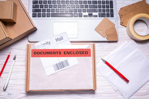 JIPSNEL Doculop© C5 Documents Enclosed- Paklijst enveloppen