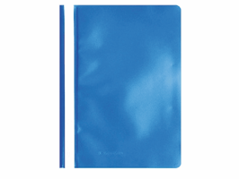 Staples Hechtmap Standaard 1-100 vel, blauw (pak 10 stuks)