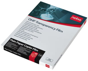 Overheadprojector transparanten Nobo voor kopieermachines 100 stuks artikel afbeelding
