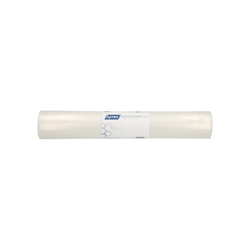 Afvalzak Hynex 70/15x200cm LDPE recycled T80 400L transparant ponsgaten rol à 5 stuks