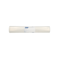 Afvalzak Hynex 70/15x200cm LDPE recycled T80 400L transparant ponsgaten rol à 5 stuks