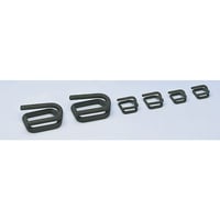 Metalen klemmen gefosfateerd voor bandbreedte 13 mm, VE = 1000 stuks