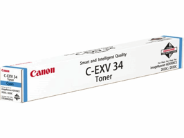 TONERCARTRIDGE CANON C-EXV 34 19K BLAUW artikel afbeelding