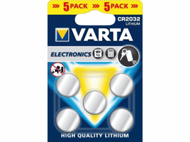 Knoopcel batterij Varta CR2032