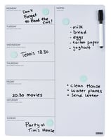 Magnetische planner Desq week 40x30cm magnetisch