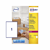 ETIKET AVERY L7167B-100 BLOCKOUT 199.6X289.1MM 100ST artikel afbeelding