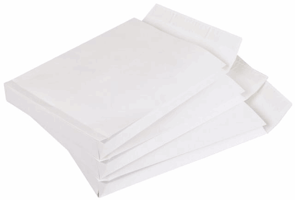 Monsterzak 262x371x38mm, wit kraft, 150 grams ZK