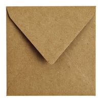 Envelop Papicolor 140x140cm Kraft bruin