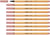 Fineliner STABILO point 88/28 donker blush