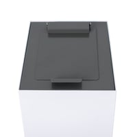 Top met klepdeksel voor modulaire afvalscheidingsunit