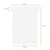 Nobo T-planbordkaarten index 3, ft 120 x 92 mm, wit