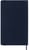 Notitieboek Moleskine L 130x210mm blanco sapphire blue