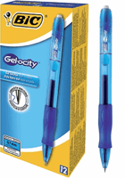 Gelschrijver Bic Gel-ocity medium blauw