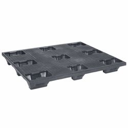 Vierweg-stapelpallet draagvermogen dynamisch 1200 kg l x b = 1200x1000 mm