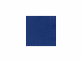Duni Luxe Servetten Donkerblauw (pak 125 stuks)