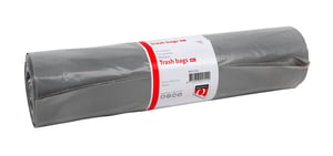 Afvalzak Quantore LDPE T50 60L grijs extra stevig 25 stuks