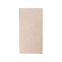 FSC® servet ongebleekt 33x33cm 1/8 vouw 2-ply