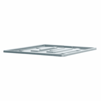 Deksel voor accuverzamelbox l x b = 1215x1015 mm grijs