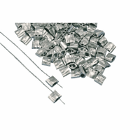 Zegels aluminium, VE = 2000 stuks 8,5x8,5 mm
