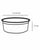 PLA deli container 350ml/12,1cm Ø x 5,1cm hoog