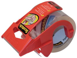 Scotch® Verpakkingstape dispenser "Easy to Start" 50 mm x 20 m, kristalhelder (rol 20 meter)