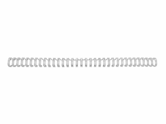 DRAADRUG GBC 8MM 34RINGS A4 ZILVER. artikel afbeelding