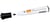 Viltstift Nobo whiteboard Glide rond zwart 2mm